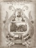 Karta pamiątkowa 8 maja 1911 r. Dyrektor Stanisław Szymański w środku, arch. Izby Muzealnej w Zawierciu